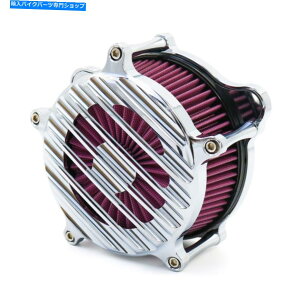 Air Filter n[[\tgAOcA[gCNp̃A~jEGAN[i[zCtB^[17-21bh Aluminum Air Cleaner Intake Filter For Harley Softail Touring Trike 17-21 Red