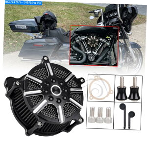 Air Filter n[[Xg[gOChXyVFlhxs Flhxp̃GAN[i[ubNCe[NtB^[Lbg Air Cleaner Black Intake Filter Kit for Harley Street Glide Special FLHXS FLHX