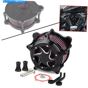 Air Filter �n�[���[�_�C�i�\�t�g�A�C�����[�h�L���O�X�[�p�[�O���C�hFXD FLHT�̃G�A�N���[�i�[�z�C�t�B���^�[ Air Cleaner Intake Filter For Harley Dyna Softail Road King Super Glide FXD FLHT�y���s�A���i�z