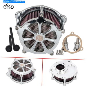 Air Filter Chrome RSDGAN[i[zCtB^[Lbgn[[M8GNg[hOCh17-21 Chrome RSD Air Cleaner Intake Filter Kit For Harley M8 Electra Road Glide 17-21