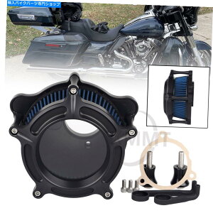 Air Filter Harley Touring Road King 2017-2021p̃I[goCGAN[i[u[zCtB^[ Motorcycle Air Cleaner Blue Intake Filter For Harley Touring Road King 2017-2021