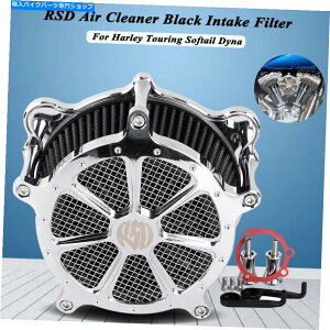 Air Filter RSD Chrome Air Cleaner Black Intake Filter Kit for HarleySoftail Standard FXST RSD Chrome Air Cleaner Black Intake Filter Kit For Harley Softail Standard FXST�y���s�A���i�z
