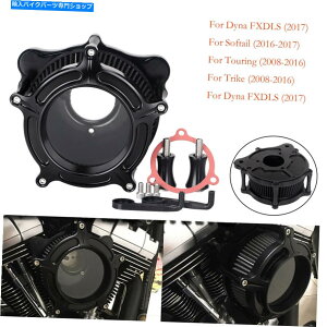 Air Filter n[[GNgXg[g[hOCĥ߂̃NAGAN[i[ubNCe[NtB^[08-16 Clear Air Cleaner Black Intake Filter For Harley Electra Street Road Glide 08-16