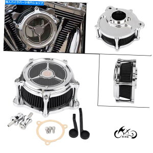 Air Filter NANRSDGAN[i[Ce[NGAtB^[tBbgn[[\tgACcA[M8 Clear Chrome RSD Air Cleaner Intake Air Filter Fit For Harley Softail Touring M8