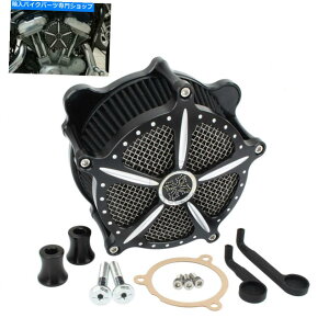 Air Filter CNCNXGAN[i[LbgCe[NtB^[n[[GNgOCh\tgACt@bg{[C CNC Cross Air Cleaner Kit Intake Filter For Harley Electra Glide Softail Fat Boy