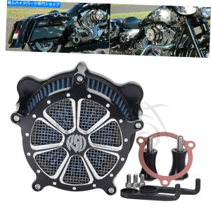 Air Filter 7Xs[hCNCGAN[i[zCtB^[RSDn[[cA[gbNgC2008-2016 7 Speed CNC Air Cleaner Intake Filter RSD for Harley Touring Trike Tri 2008-2016