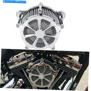 Air Filter n[[cA[̂߂̃NGAN[i[tB^[LbgGNg[hOChFltrx fltru Chrome Air Cleaner Filter Kit For Harley Touring Electra Road Glide FLTRX FLTRU