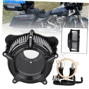 Air Filter n[[cA[[hOChOChCVOEgt[XpGAN[i[O[Ce[NtB^[ Air Cleaner Gray Intake Filter For Harley Touring Road Glide CVO Ultra FLTRUSE