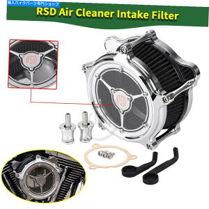 Air Filter RSD Chrome Air Cleaner Intake Filter for Harley Softail Touring Road King Glide RSD Chrome Air Cleaner Intake Filter For Harley Softail Touring Road King Glide