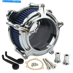 Air Filter n[[_Ci\tgACcA[[hOChpCNCNGAN[i[zCtB^[ CNC Chrome Air Cleaner Intake Filter For Harley Dyna Softail Touring Road Glide