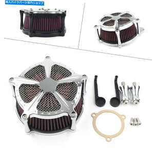 Air Filter n[[c[O[hLOCNCGAtB^[N[i[zC08-16\tgAC16-17 CNC Air Filter Cleaner Intake For Harley Touring Road King 08-16 Softail 16-17