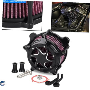 Air Filter �n�[���[���[�h�L���O�\�t�g�A�C���X�g���[�g�{�uFXDB�̃u���b�N�J�b�g�G�A�N���[�i�[�z�C�t�B���^�[ Black Cut Air Cleaner Intake Filter For HarleyRoad King Softail Street Bob FXDB�y���s�A���i�z