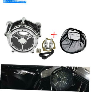 Air Filter CNCJbgGAN[i[zCtB^[ +C\bNtBbgn[[c[O2000-2007 CNC Cut Air Cleaner Intake Filter + Rain Sock Fit For Harley Touring 2000-2007