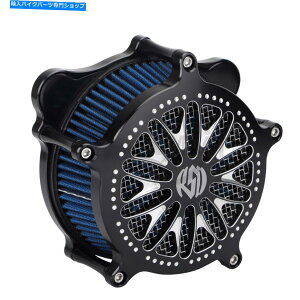 Air Filter n[[[hOChJX^FLTRX ULTRA FLTRUp̕čBLKGAN[i[zCtB^[ US Blk Air Cleaner Intake Filter For Harley Road Glide Custom FLTRX Ultra FLTRU