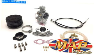 Carburetor m[gAgXVO~NjVM34 34mmϊLu^[LbgMAP0388 Norton Atlas Single Mikuni VM34 34mm Conversion Carburetor Kit MAP0388