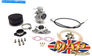 Carburetor m[gAgXVO~NjVM32 32mmϊLu^[LbgMAP0387 Norton Atlas Single Mikuni VM32 32mm Conversion Carburetor Kit MAP0387