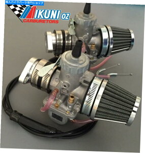 Carburetor KZ250fA~NjVM30YϊLbg - tWt Kawasaki KZ250 Dual Mikuni VM30 Carb Conversion Kit - With Flanges