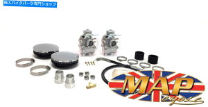 Carburetor Triumph Bonneville 1964шȑO30mm MikuniLu^[LbgMap0335 Triumph Bonneville 1964 and Earlier 30mm Mikuni Carburetor Kit MAP0335