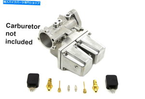Carburetor L�V���[�Y�f���A���L���u���^�[�{�E���L�b�g�́A�n�[���[�_�r�b�h�\���ɓK�����܂� L Series Dual Carburetor Bowl Kit fits Harley-Davidson�y���s�A���i�z