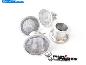 Carburetor A~jExX^bNC[bVkeihin fcr 28-33tbgXCh[VOLu^[ Aluminum velocity stacks wire mesh Keihin FCR 28-33 flatslide racing carburetor