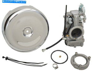 Carburetor HSRLu^[C[W[Lbg42 mm~Nj42-7 90-99n[[G{ HSR Carburetor Easy Kit 42 mm Mikuni 42-7 For 90-99 Harley EVO