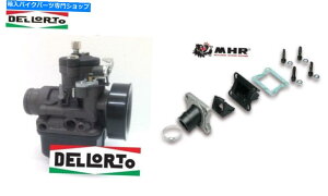 Carburetor Lu^[Dell'orto Phbl 24 Bd+Manifold Malossi Reed and Hm Cre 50 Six Carburettor Dell'Orto Phbl 24 Bd+Manifold Malossi Reed And Hm Cre 50 Six