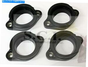 Carburetor �X�Y�LGSX -R1000�Y�������t�����W�z���_�[�≏�̃u�[�c�Z�b�g2005-2006 SUZUKI GSX-R1000 INTAKE CARB FLANGE HOLDER INSULATOR BOOTS SET OF 4 2005 - 2006�y���s�A���i�z