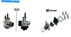 Carburetor Carburettor Dell'orto PHBL 24 BD+}jz[hу[h}bVDERBI 50 EBS05 Carburettor Dell'Orto Phbl 24 Bd+Manifold And Reed Malossi Derbi 50 EBS05
