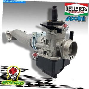 Carburetor Carburettor Dell'orto 24+�z�C�}�j�z�[���h�|���j24 A 3�z�[������ Carburettor Dell'Orto 24+ Intake Manifold Polini From 24 A 3 Holes�y���s�A���i�z