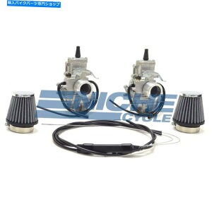 Carburetor �z���_CB350 CL350 CB360�~�N�j�t���b�g�X���C�hTM28 28mm���S�ȃL���u���^�[�L�b�g Honda CB350 CL350 CB360 Mikuni Flat Slide TM28 28mm Complete Carburetor Kit�y���s�A���i�z