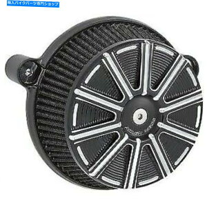 Air Filter A[lXubN10Q[WrbOTbJ[Xe[WIGAtB^[N[i[M8 1010-2214 Arlen Ness Black 10-Gauge Big Sucker Stage I Air Filter Cleaner M8 1010-2214