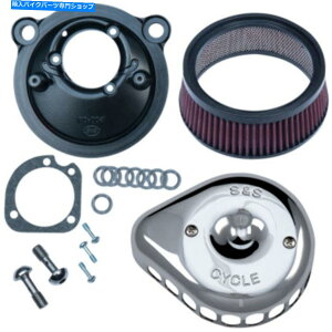 Air Filter SSTCNChrome~j܃hbvGAN[i[tB^[zCn[[2007+X|[cX^[ S&S Cycle Chrome Mini Tear Drop Air Cleaner Filter Intake Harley 2007+ Sportster