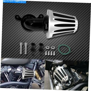 Air Filter zՃNGAN[i[GAtB^[O[vfn[[_Ci\tgACɃtBbg Sucker Chrome Air Cleaner Air Filter Gray Element Fit For Harley Dyna Softail