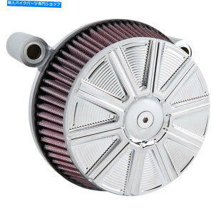 Air Filter Arlen Ness Chrome Big SuckerXe[WIGAN[i[w/ 10Q[WJo[M8 17-19 Arlen Ness Chrome Big Sucker Stage I Air Cleaner w/ 10 Gauge Cover M8 17-19
