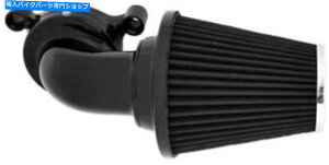 Air Filter A[lXX^[TbJ[90xGAN[i[LbgWubN81-010 Arlen Ness Monster Sucker 90-Degree Air Cleaner Kit Standard Black #81-010
