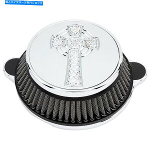 Air Filter LA`bp[YLA -2397-03GAN[i[AZu - ZeBbNNXJo[ - N LA Choppers LA-2397-03 Air Cleaner Assembly - Celtic Cross Cover - Chrome