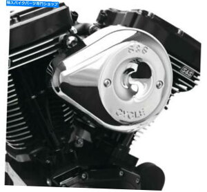 Air Filter SS 170-0524XeXeBAhbvGAN[i[LbgChrome 2017-Up HarleyM8 S&S 170-0524 Stealth Teardrop Air Cleaner Kit Chrome 2017-up Harley M8
