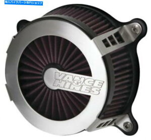 Air Filter Vance and Hines 70087 VO2��C�z�C�u���V���������A���~�j�E���P�[�W�t�@�C�^�[ Vance and Hines 70087 VO2 Air Intake Brushed Aluminum Cage Fighter�y���s�A���i�z
