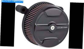 Air Filter アーレンネスナックルステージIエアクリーナーフィルターキットブラックハーレーツインカム08-17 Arlen Ness Knuckle Stage I Air Cleaner Filter Kit Black Harley Twin Cam 08-17