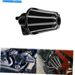 Air Filter n[[M8c[O2017-2021\tgAC2018-2021ɓKubNTbJ[GAN[i[tBbg Black Sucker Air Cleaner Fit For Harley M8 Touring 2017-2021 Softail 2018-2021