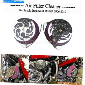 Air Filter XYLuo[hM109R VLR1800̃fAGAN[i[tB^[tB^[tB^[1378048G00 Dual Air Cleaner Filter For Suzuki Boulevard M109R VLR1800 2006-2019 1378048G00