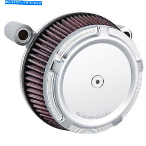 Air Filter Arlen Ness Chrome2017-2018n[[c[Ô߂̃rbOTbJ[GAN[i[ Arlen Ness Chrome Beveled Big Sucker Air Cleaner for 2017-2018 Harley Touring