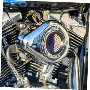 Air Filter SSTCNChrome Air StingerXeK[N[i[tB^[tB^[n[[2001-17cCJEFI S&S Cycle Chrome Air Stinger Stealth Cleaner Filter Harley 2001-17 Twin Cam EFI