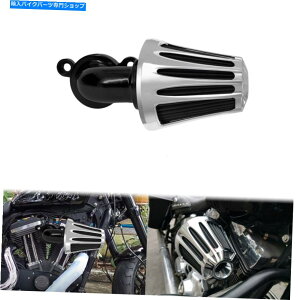 Air Filter n[[c[OɓKNJbg]GAN[i[tB^[00-07_Ci00-17 Chrome Cut Inverted Air Cleaner Filter Fit For Harley Touring 00-07 Dyna 00-17