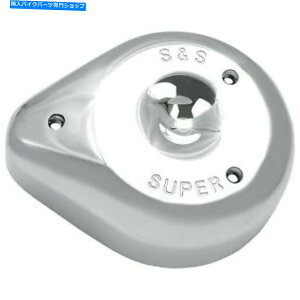 Air Filter SSTCN17-0403n[[pNGAN[i[Lbg99-06cCJW/ EGY S&S Cycle 17-0403 Chrome Air Cleaner Kit for Harley 99-06 Twin Cam w/ E & G Carb