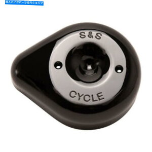 Air Filter Harley-Davidson SSXeXpSSGAtB^[lideBAhbvubN S&S Air Filters Lid Teardrop Black for Harley-Davidson S&S Stealth