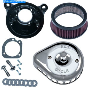 Air Filter SSTCNcCJN~jeBAhbvXeXGAN[i[2001-17n[[ S&S Cycle Twin Cam Chrome Mini Teardrop Stealth Air Cleaner 2001-17 Harleys