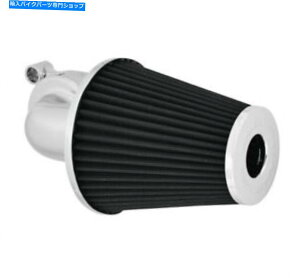 Air Filter A[lX81-001X^[TbJ[GAN[i[LbgNJo[Ȃ Arlen Ness 81-001 Monster Sucker Air Cleaner Kits Chrome No Cover