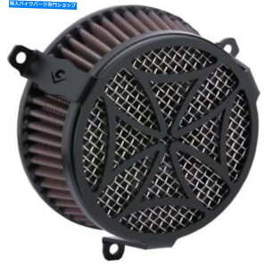 Air Filter KNtB^[Cobra Air Intake System Cross Black Harley Softail 2018-2021 Cobra Air Intake System With K&N Filter Cross Black Harley Softail 2018-2021