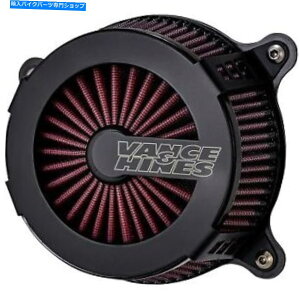 Air Filter VanceHines 40367ubNVo2P[Wt@C^[cCJpGAN[i[ VANCE & HINES 40367 Black VO2 Cage Fighter Air Cleaner for Twin Cam